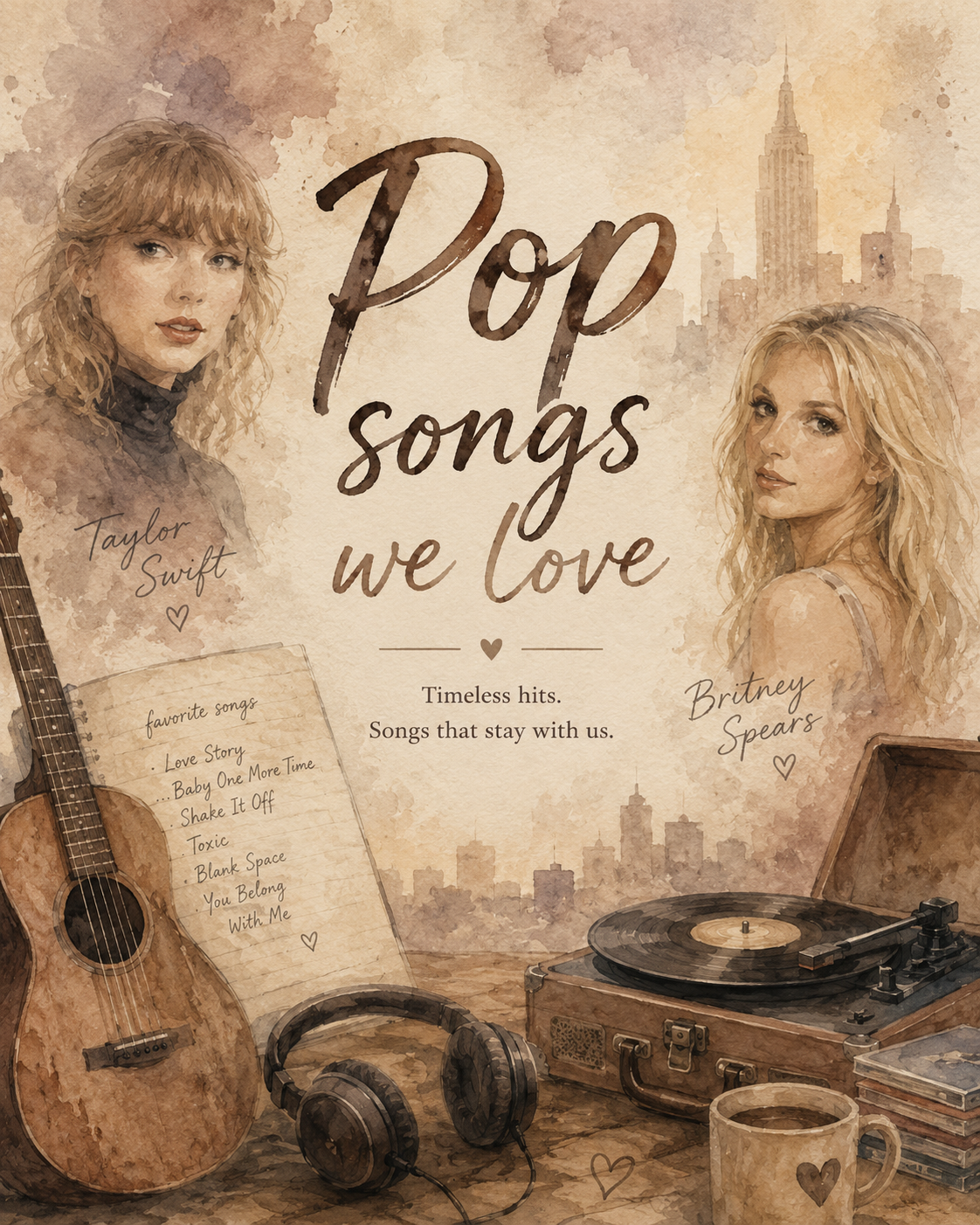 Cover of Pop Songs We Love